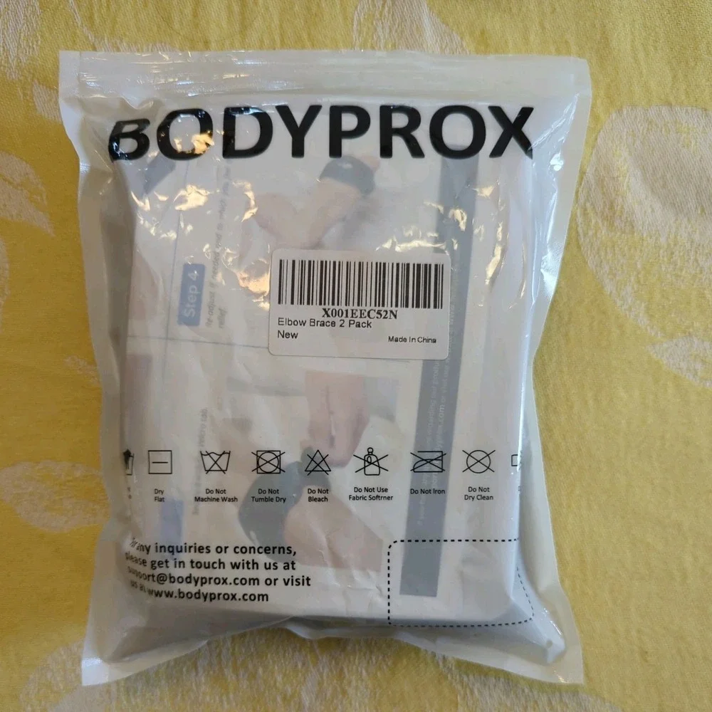 Elbow Brace 2 Pack for Tennis, Pickleball & Golfer‎ Elbow Pain Relief Bodyprox